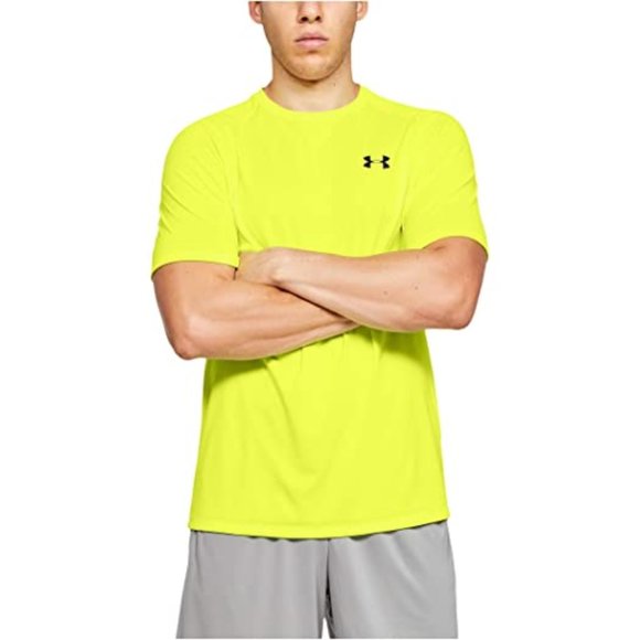 Under Armour Other - Under Armour Heatgear Cotton Tee Bright Yellow M